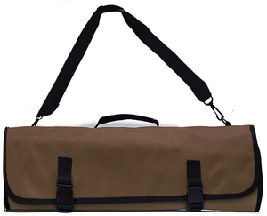 Bolsa Enrollable para Cuchillos de Chef, Bolsa de Lona Encerada para Transportar Cuchillos, Bolsa Enrollable Resistente al Agua para Cuchillos - Product Image 2