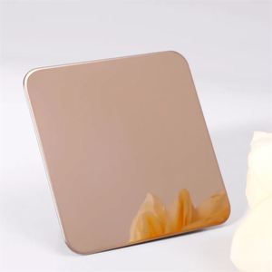 LL174 Blue <b>Mirror</b> Finish Decorative Stainless Steel <b>Sheet</b> 304 430 316L PVD Color Coating Plate Cutting Welding for Bending - Product Image 5