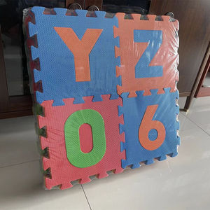 <span class=keywords><strong>Aji</strong></span> Alfombras Nino pour enfants Alfombras Kids Foam Puzzle Alphabet Number Letter Puzzle Baby Cushion Paly Play mat - Product Image 5
