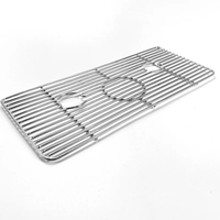Grilles de barbecue en acier inoxydable 304 robustes, fabrication directe d'usine, OEM, taille personnalisée, grilles de remplacement pour barbecue au charbon de bois