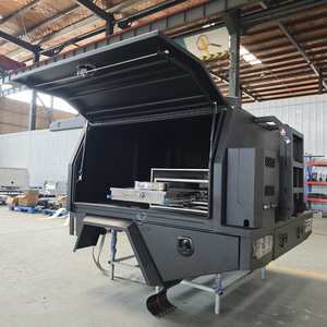 Caisse de chargement extérieure 4x4 entièrement en aluminium personnalisable, étanche et anti-poussière, avec boîte à outils à prix abordable - Product Image 4