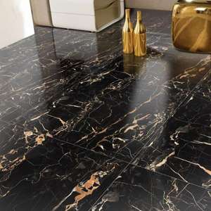 חדר מגורים 60 x60 קראוו דה פורצלן שחור אריחי פורצלן - Product Image 4