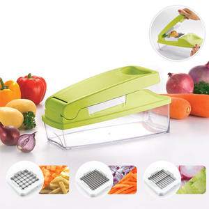 Producto de Venta caliente Cortador de verduras multifuncional Cortador seguro Mandolina Verduras Mejor Dicer de cebolla para Cocina - Product Image 6
