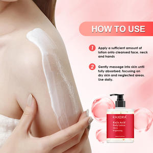 OEM/ODM <span class=keywords><strong>lotion</strong></span> corporelle éclaircissante pour la <span class=keywords><strong>peau</strong></span> à l'acide kojique, crème hydratante éclaircissante pour le corps à l'acide kojique, vente en gros - Product Image 5