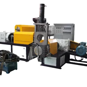 Máquina de granulación de película granuladora, de reciclaje de polietileno, pp, abs y pet
