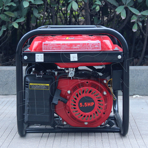 เครื่องกำเนิดไฟฟ้าเบนซินแบบพกพา (จีน) 110v 220v 5kw 5 กิโลวัตต์ รุ่น BS6500 เครื่องกำเนิดไฟฟ้าเบนซิน 5kw BS6500 BS6500 เครื่องกำเนิดไฟฟ้าเบนซิน 5kw - Product Image 2