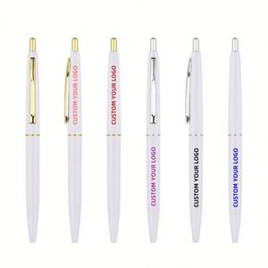 Plastic Black <b>Ballpoint</b> <b>Pen</b> with Logo Lightweight Sign <b>Pen</b> 1.0mm Black Ink - Product Image 3