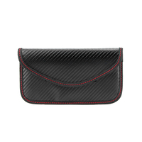 BEARKY haute qualité Portable RFID blocage en cuir clé portefeuille porte-carte organisateur Faraday sac pochette boîte en PU couverture de voiture Rock