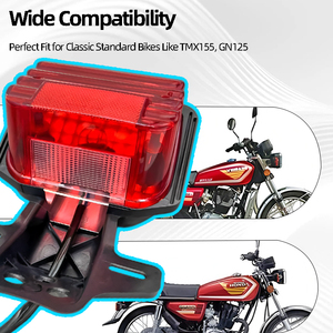 Feu arrière, clignotant et feu stop pour moto Suzuki GN125 TMX155 - Product Image 3