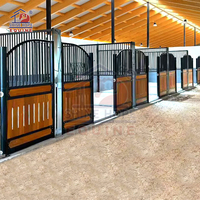 Fronts de box à chevaux sur mesure de 12 pieds, portes de ferme en métal, panneaux d'écurie pour chevaux à vendre