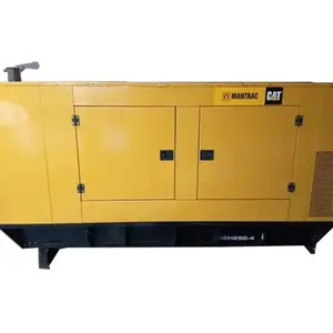 CAT C18 sério diesel desempenho 650kva super silencioso dossel gerador