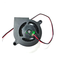 Ventilateur soufflant CC 24V 50x50x15mm sans balais, turbo, pour refroidissement d'imprimantes 3D et électronique, haut débit d'air et silencieux
