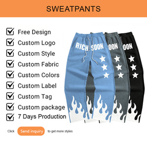 <span class=keywords><strong>Pantaloni</strong></span> Sportivi da <span class=keywords><strong>Uomo</strong></span> <span class=keywords><strong>con</strong></span> <span class=keywords><strong>Elastico</strong></span> in Vita e Stampa Grafica Personalizzabile, <span class=keywords><strong>Pantaloni</strong></span> Streetwear a Zampa d'Elefante - Product Image 2