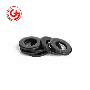Plastic Black Nylon Plain Washer China Factory Price Black Factory Direct Sales Plain Washer - Din 125a - M10 - Galvanised Steel