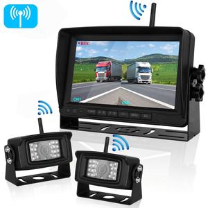 Nhà Máy Trực Tiếp 7 Inch AHD Màn Hình Phía Sau Xem Hệ Thống <span class=keywords><strong>Camera</strong></span> Tầm Nhìn Ban Đêm Xe Tải Xe Buýt Xe Nâng Xe Hệ Thống 1 Năm Chia Màn Hình - Product Image 4