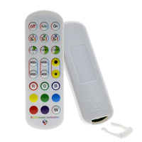 Contrôleur de synchronisation de musique LED intelligent WiFi-DC 5V/12V/24V, 6A, gradateur PWM RVB à 3 canaux, sortie 1-4 ports, 4 broches, télécommande IR à 24 touches