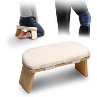 Banc de méditation pliable en bambou, tabouret de prière et de yoga multifonctionnel pour la maison, la salle de sport, le studio, le bien-être, vente en gros, personnalisation OEM