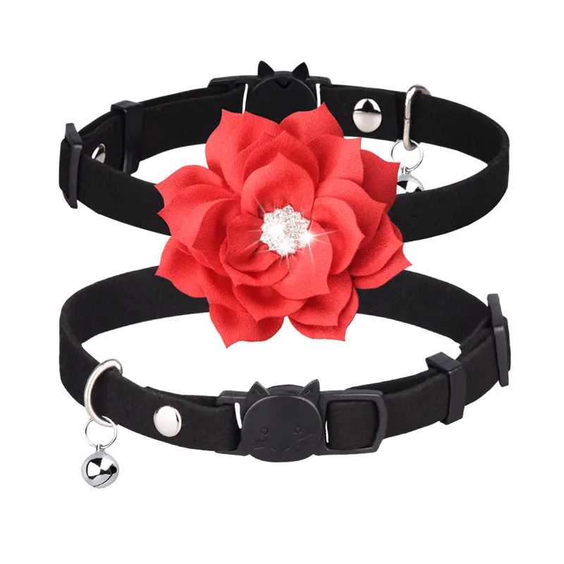 Collier de chat imprimé léger avec cloche et nœud papillon, accessoire ajustable pour le cou de chat, offre en ligne, offre en ligne, offre spéciale