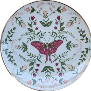 Nordic Luxury High Quality Bone China Solid Pattern Charger Plates Set <b>Dinnerware</b> Kiln Technique Dishwasher Safe - Product Image 3