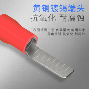 Dbv Cold Pressed <b>Terminal</b> Lug Pure Copper Pre Insulated For Professional Use - Product Image 2