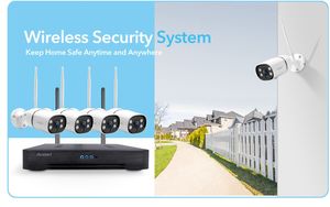 Cctv Nvr <span class=keywords><strong>Kit</strong></span> de Système De Caméra De <span class=keywords><strong>Surveillance</strong></span> Avec 2 Voies Audio Imperméable Extérieur 3MP 8ch <span class=keywords><strong>Wifi</strong></span> NVR <span class=keywords><strong>Kit</strong></span> - Product Image 2