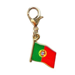 Pendentif en tungstène motif drapeau national, motif goutte d'huile, motif petits éventails, boucle de fermeture éclair pour sac, approvisionnement transfrontalier, vente en gros, célébrations de mariage - Product Image 5
