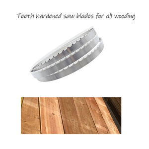 Lame de scie à ruban TCT OEM ODM personnalisée, qualité industrielle, pour scie à bois horizontale à portique pour scierie - Product Image 4