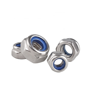 <span class=keywords><strong>M16x2</strong></span> Pitch Nylon chèn Hex khóa Nuts đen mạ tự khóa dừng <span class=keywords><strong>Nut</strong></span> cho xây dựng công nghiệp ốc vít - Product Image 2