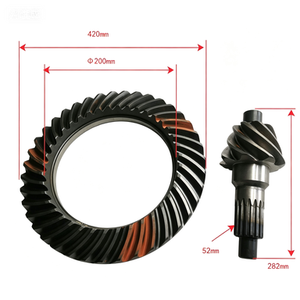 ชุดเฟืองท้ายรถบรรทุกใหม่ 8/39 รุ่น OEM S2402B-010A/839A0680 อะไหล่แท้สำหรับซ่อมเพลาหลัง รับประกัน 6 เดือน - Product Image 4