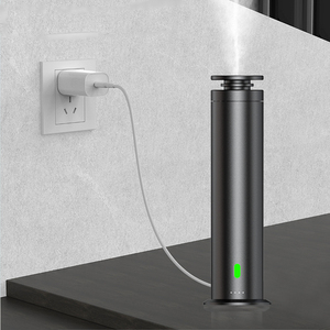 Rechargeable Round Metal Luxury Nebulizer Waterless Pure Essential <b>Oil</b> Scent <b>Diffuser</b> APP Control Fragrance Scent Aroma <b>Diffuser</b> - Product Image 5