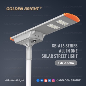 Lampione Solare LED <span class=keywords><strong>da</strong></span> <span class=keywords><strong>Esterno</strong></span> Impermeabile 80W, Luminoso e Dorato - Product Image 1