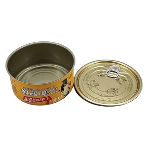 Boîtes de conserve de thon Jinko avec couvercle facile à ouvrir, boîtes de conserve de qualité alimentaire, boîtes de conserve en deux parties pour la mise en conserve des aliments, poisson, Chine, Guangdong - Product Image 1