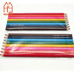 Ensemble de 8 crayons de couleur, certifiés ASTM <span class=keywords><strong>D</strong></span>-4236, pré-affûtés, pour enfants, étudiants, adultes, <span class=keywords><strong>dessin</strong></span> artistique, coloriage - Product Image 4