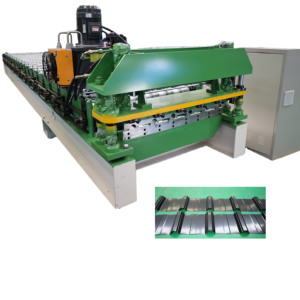 Giá cả cạnh tranh 840 một lớp hình thang tấm Tường tấm lợp hình thành máy nhà máy sản xuất gạch trực tiếp làm máy móc - Product Image 1