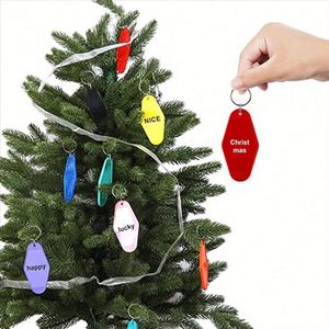 Porte-clés en plastique en gros Sy62, étiquette personnalisée avec logo, étiquette de numéro d'hôtel, étiquette de bagage colorée, étiquette de motel en ABS - Product Image 5