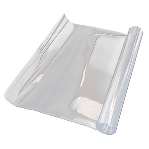 Lámina de PVC Transparente, Suave, Tipo Cristal, Rectangular, Resistente al Aceite, para Protección de Escritorio - Product Image 1