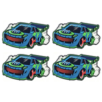 Étiquettes de sac d'école en PVC souple à motif de dessin animé, faible quantité minimale de commande - Personnalisation rapide et flexible