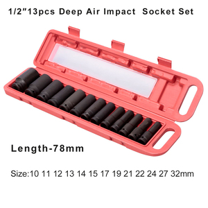 Chất lượng cao nhiệm vụ nặng nề không khí tác động cờ lê công cụ ổ cắm cho 1/2 "3/4'' 1 ''inch khí nén Spanner Gun phụ tùng - Product Image 2