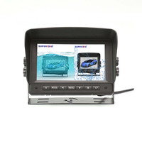 2021 New model 7 Inch Monitor With WaterProof Touch button For Farm Equipment, Forklift, Truck,Ships