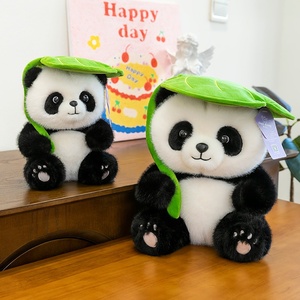 Peluche Panda Feuille de Bambou Créative, Super Douce, Broderie Décorative, Rembourrage Coton PP, 31cm-50cm, <span class=keywords><strong>Cadeau</strong></span> d'Anniversaire pour Enfants - Product Image 4