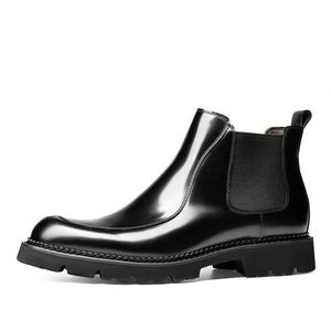 Latest Business Formal Stylish Brogue Men's Shoes With Pointed <b>Toes</b> Men Korean Style Trendy Leather Shoes Versatile Men Shoes - Product Image 4