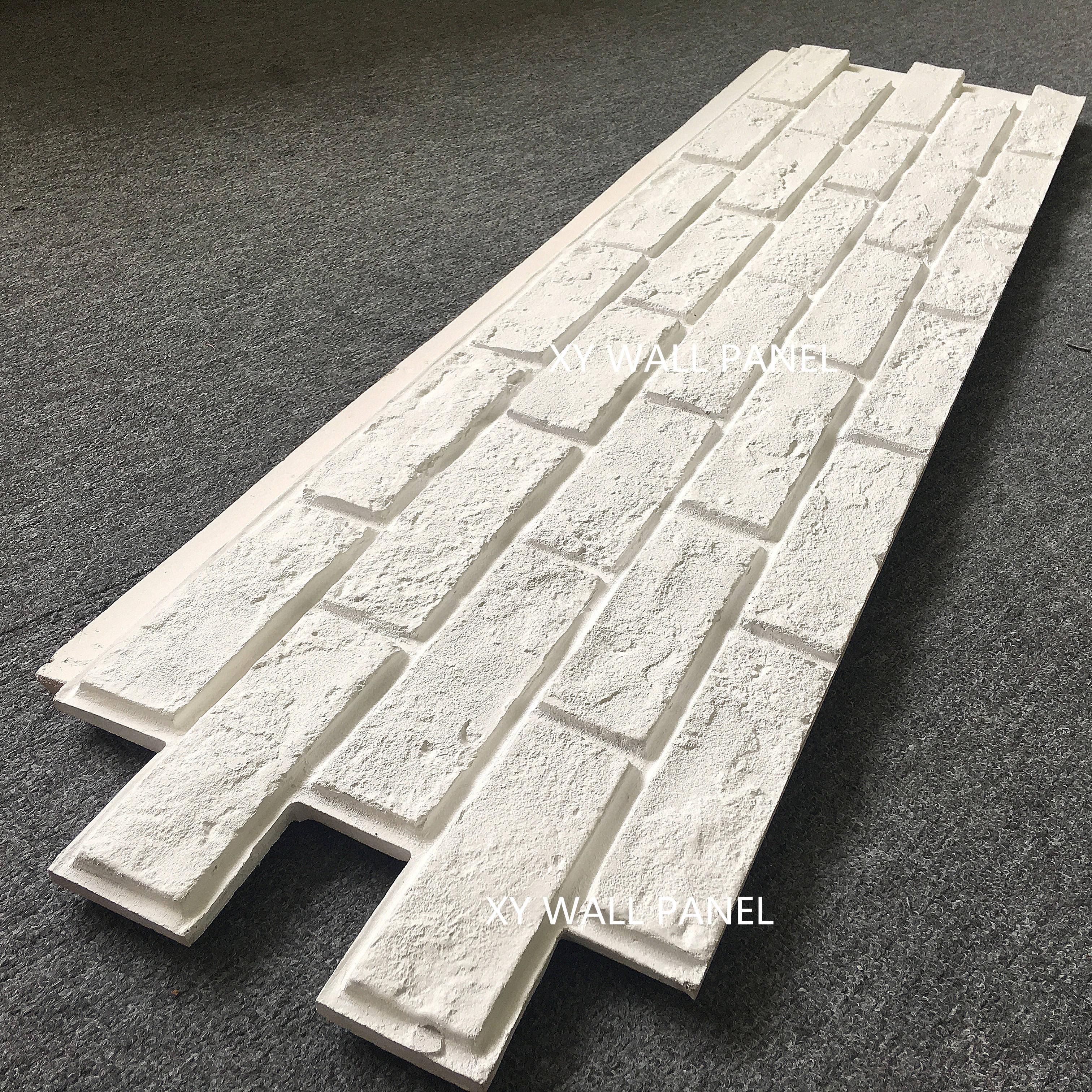 White Faux Brick Wall Panels - Durable 3D Decor Solutions, image size:3024x3024