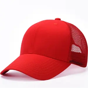 Vrouwelijke Verstelbare Hip Hop Hoeden Baseball Cap Vrouwen Snapback Hoed Mesh Caps Zomer Ademend Mesh Zonnehoed Voor Dames