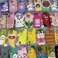 Prix Unitaire 0,49 Pas Cher Coques en Silicone pour iPhone Vente en Gros Pochette iPhone Porte-Cartes Protecteur d'Appareil Photo Étui en Cuir pour Téléphone 16 Pro Max