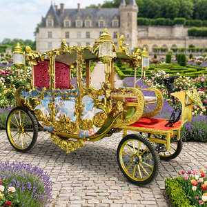 Offre Spéciale – Carrosse de Mariage Électrique de Luxe à Quatre Roues, Robuste et Sculpté, de Haute Qualité, à Prix Abordable, Style Royal - Product Image 1