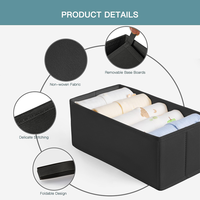 Boîtes de rangement pour vêtements, décoration de la maison, organisateurs de tiroirs pour bébé, solutions d'organisation de tiroirs