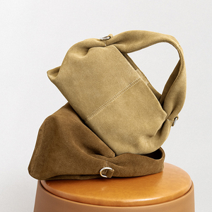Sac Bohème Daim Femme Vintage Slouchy Hobo Épaule Main Casual Week-end <span class=keywords><strong>Voyage</strong></span> Tote Toucher Souple Cuir Style Liberté Chic - Product Image 2
