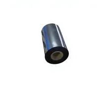 Cinta de Resina Termotransferible Mejorada con Cera, Núcleo de 1/2 Pulgada, Compatible con Tinta para Códigos de Barras, para Impresión de Etiquetas
