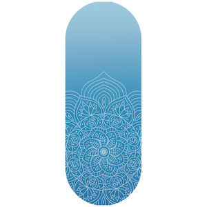 Esterilla de <span class=keywords><strong>Yoga</strong></span> de goma de ante plegable-Libro-Delgado para viajes, cabe en el bolsillo lateral de la mochila - Product Image 1