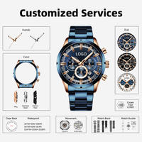 50 montres à quartz pour hommes Curren 8488, personnalisées avec logo OEM, cadran personnalisé, fabricant de luxe, mode, silicone, aiguilles lumineuses, forme tonneau.